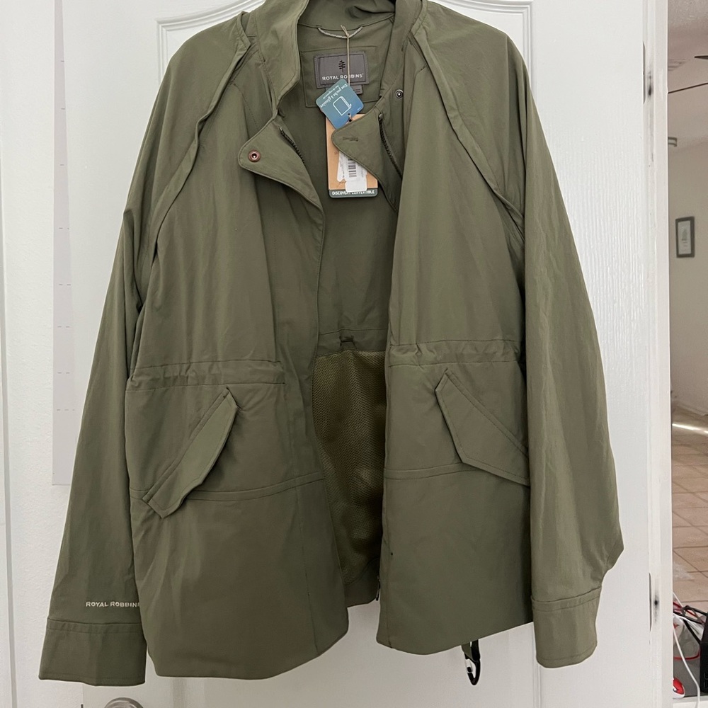 Royal Robbins Discovery Convertible Jacket SZ XL